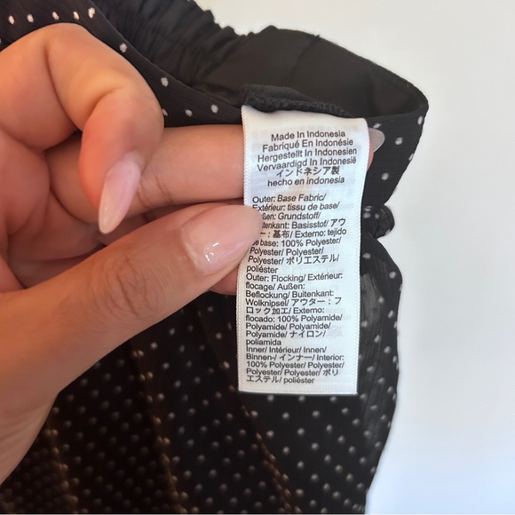 NEW J CREW Polka Dot Tiered Ruffle Midi Skirt L - Picture 6 of 9